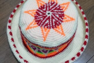 sombrero andino intarsia niñxs